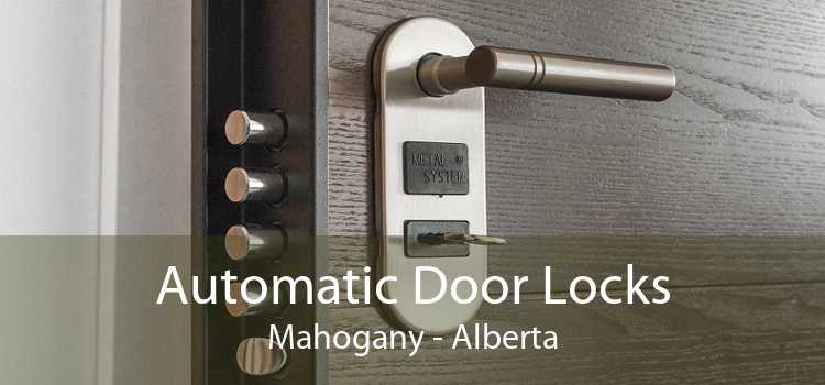 Automatic Door Locks Mahogany - Alberta