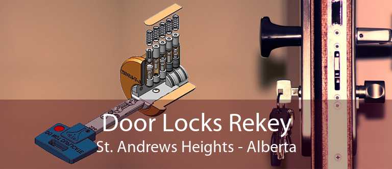 Door Locks Rekey St. Andrews Heights - Alberta