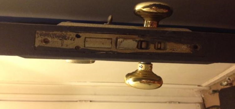 Old Mortise Lock Replacement in Calgary Airport